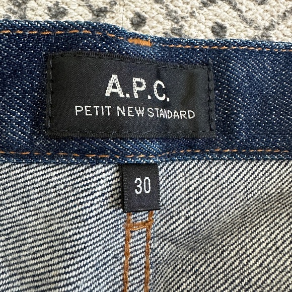 APC Petit New Standard Jeans - Size 30 - Picture 8 of 8